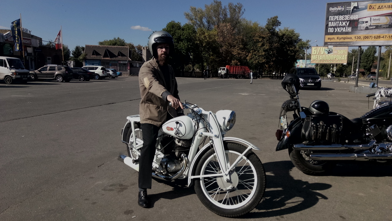 The Distinguished Gentleman's Ride 2018 in Krivoy Rog - My, Krivoy Rog, Motorcycles, Retro, Bikers, Moto, Longpost, , Motorcyclists