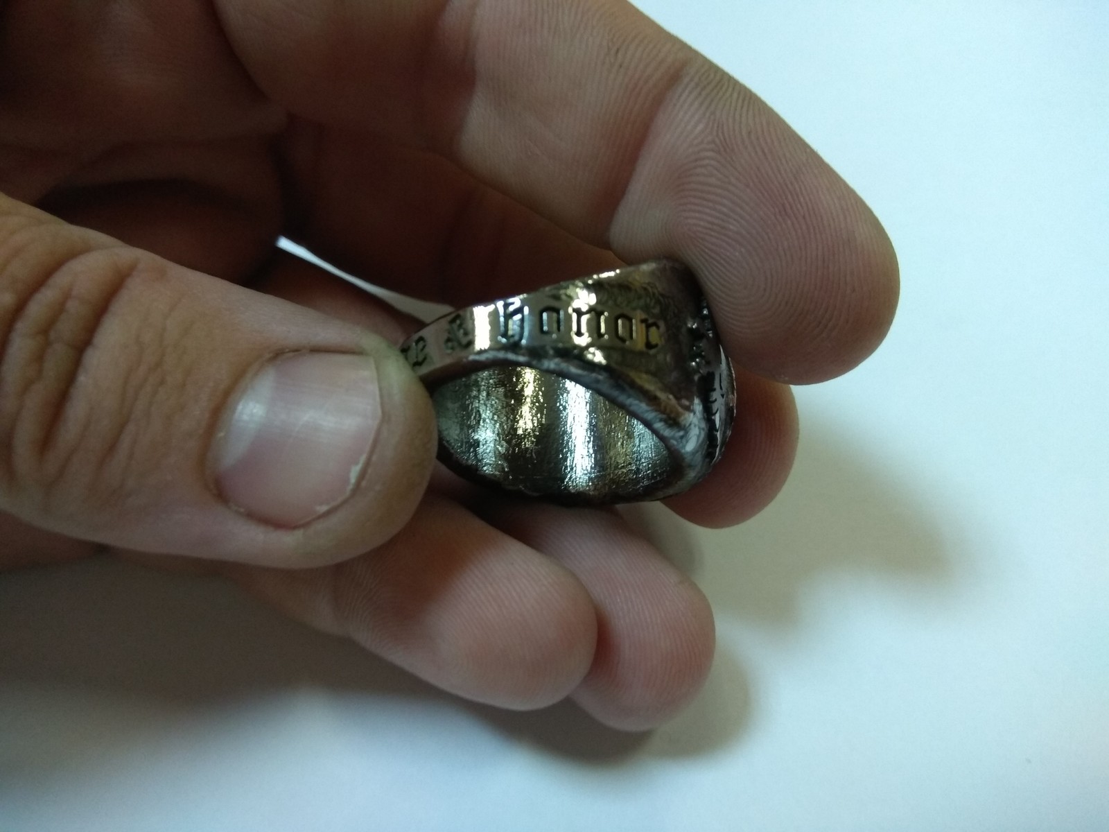 A ring hardened in battle. Part 4 - My, Warhammer 40k, Ring, With your own hands, Factory, Longpost