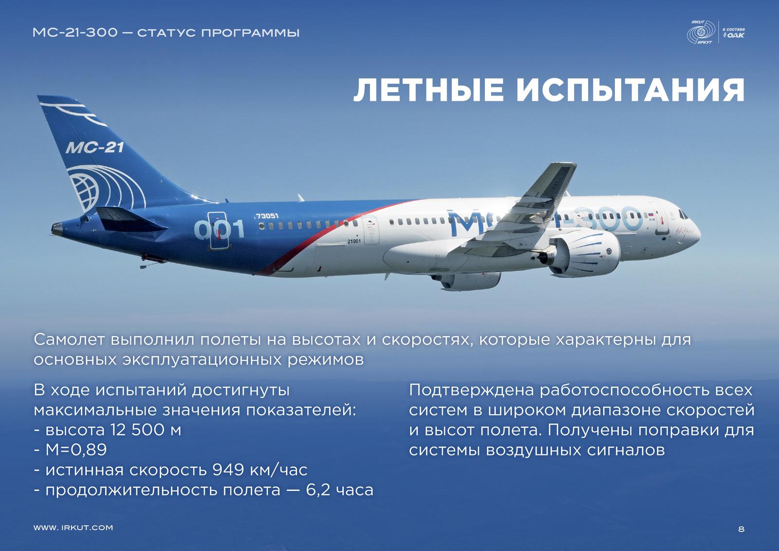 МС-21-300. Статус программы - Авиация, Мс-21, Мс-21-300, Картинки, Pdf, Оак, Иркут, Длиннопост