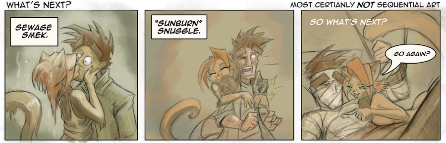 What's next? - Furry, Comics, Sequential art, Furry feline, Hattonslayden