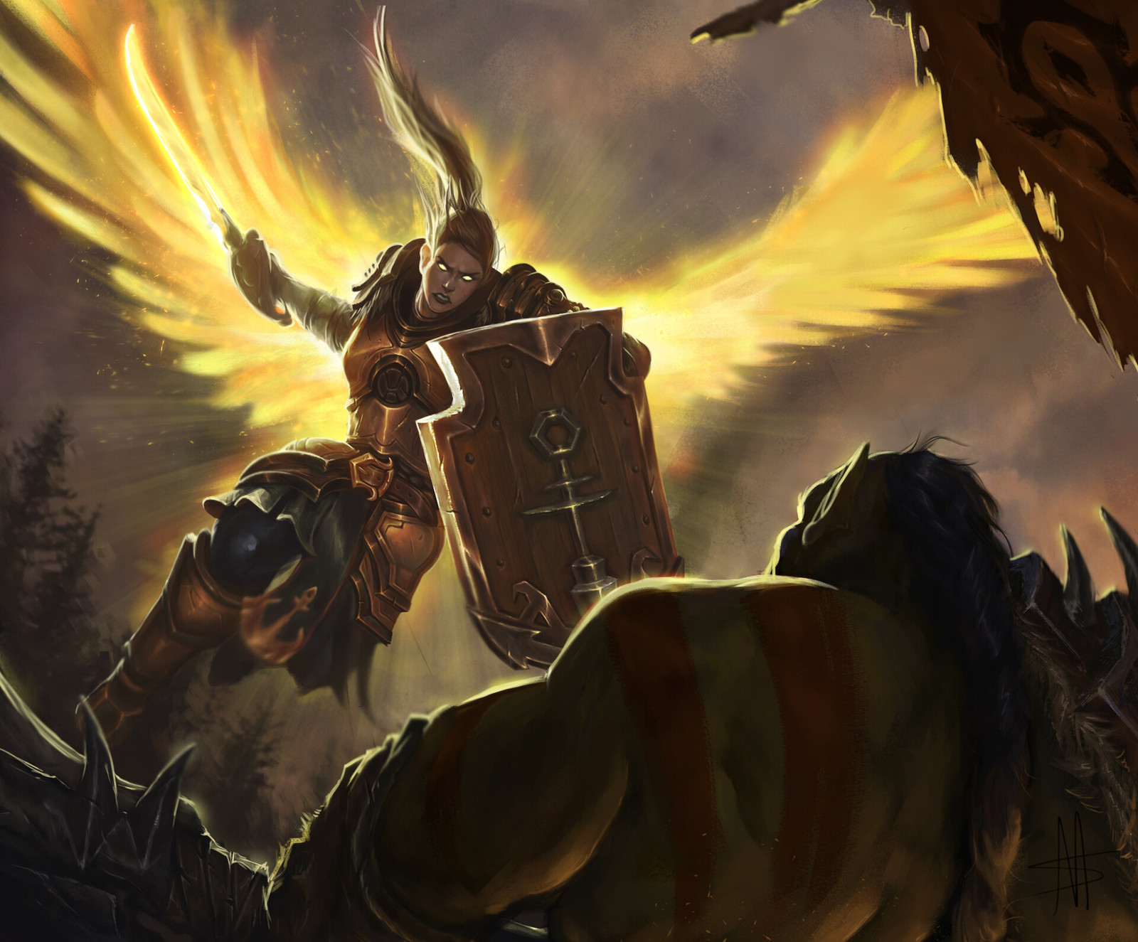 Let justice be done! - Wow, Art, Paladin