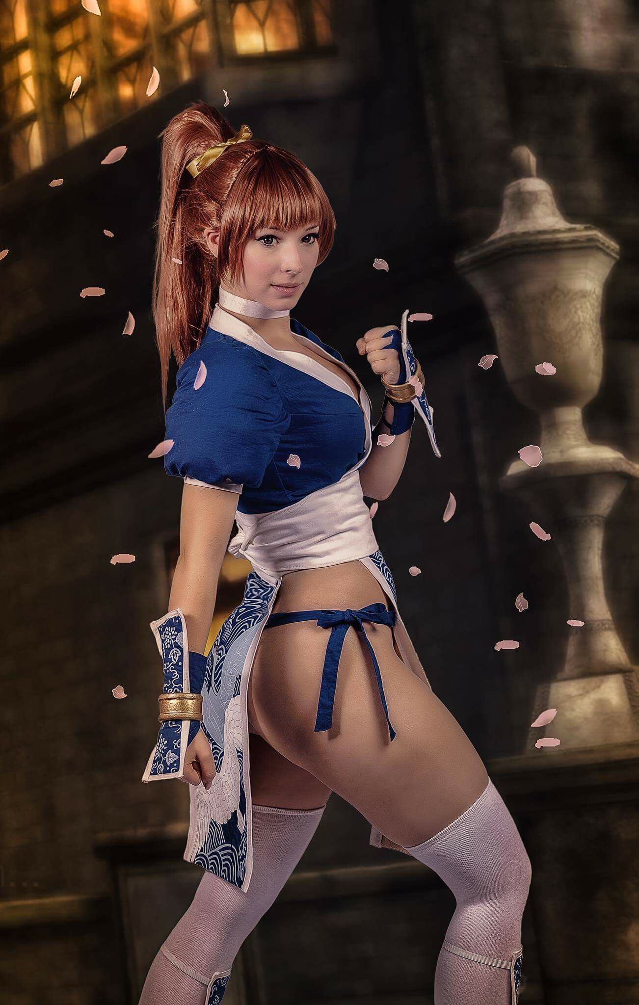 Kasumi- Enji Night - NSFW, Enji night, Kasumi, Cosplay, Cosplayers, Costume, Longpost, Kasumi (Dead Or Alive)