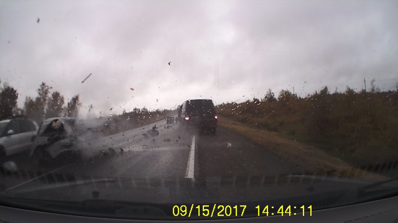 Accident with a convoy of military - My, Road accident, Serdyukov, Murmansk region, Video, Longpost