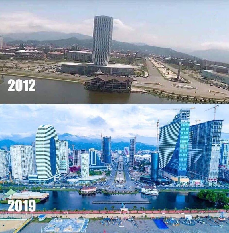 Batumi from 2012 to 2019 - Adjara, Batumi, Building, The photo