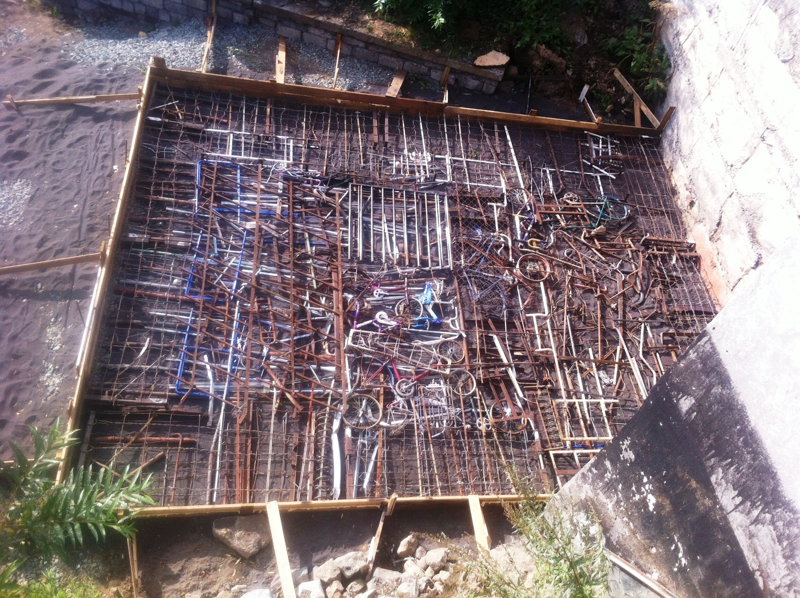 Foundation slab reinforcement - My, Foundation, Reinforcement