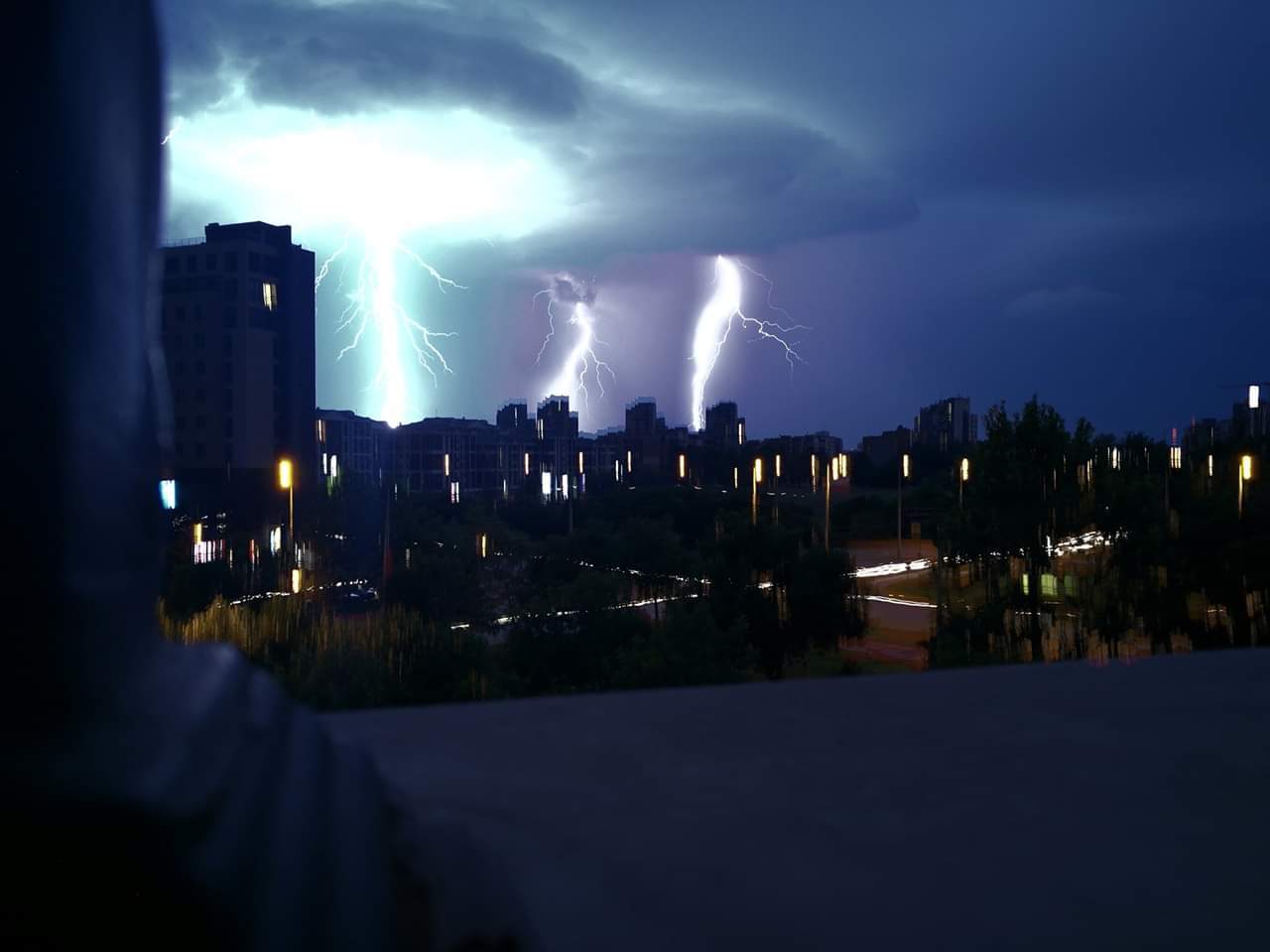 Thunderstorm - The photo, Lightning, Thunder, Thunderstorm, Plovdiv, Bulgaria, Longpost