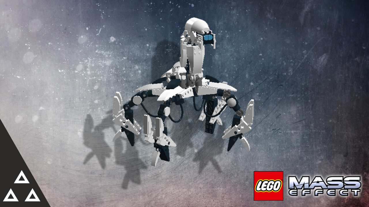 Lego Mass Effect Colossus Geth / tank geth (Lego Mass Effect Colossus Geth) - My, Lego, Mass effect, Games, Toys, Tanks, Colossus, Gets, Longpost