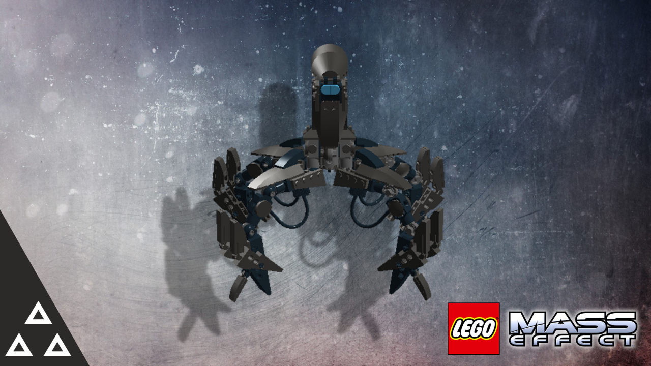 Lego Mass Effect Colossus Geth / tank geth (Lego Mass Effect Colossus Geth) - My, Lego, Mass effect, Games, Toys, Tanks, Colossus, Gets, Longpost