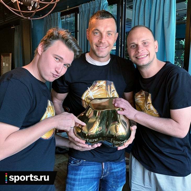 Artem Dziuba received the Golden Eggs award - My, , Artem Dzyuba, Zenith, Football, 2018 FIFA World Cup, Longpost, Champions League, Russian Premier League