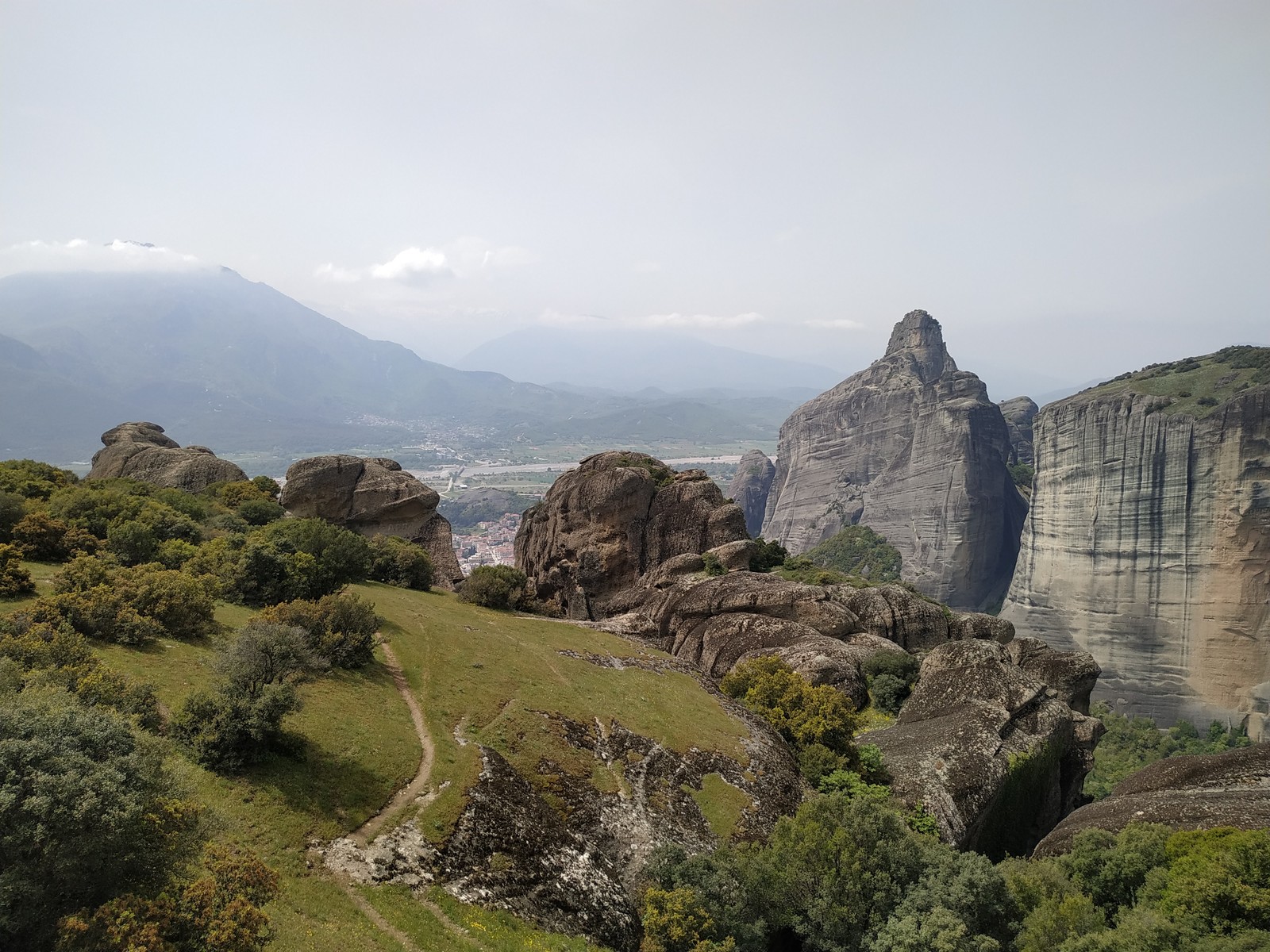 Greece. Meteora monasteries. - My, Greece, , The mountains, Longpost, Meteora Monastery