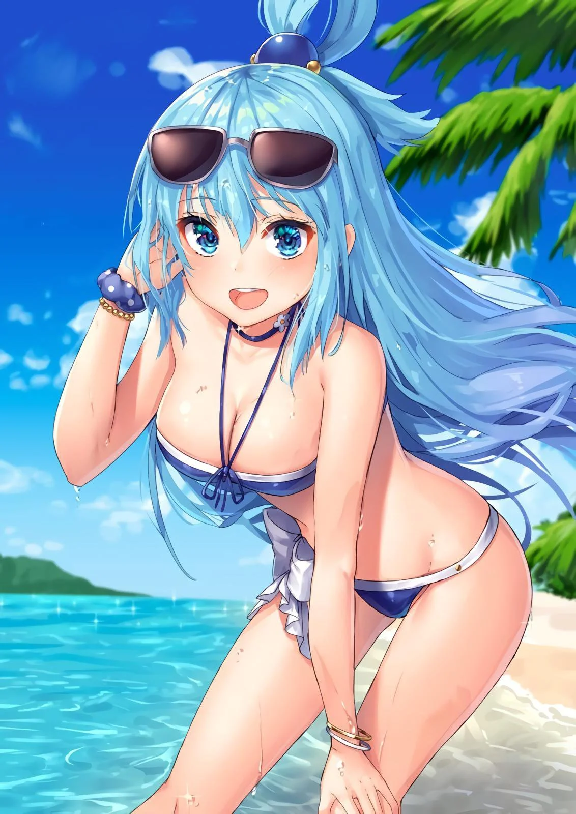 Summer Aqua - Konosuba, Anime art, Anime, Aqua