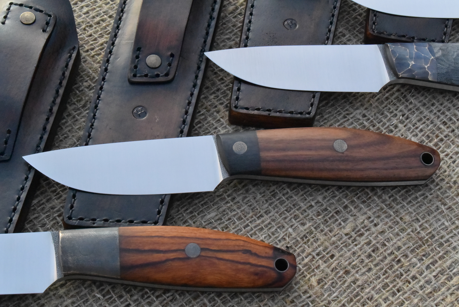 A flock of shorties - My, Knife, Handmade, Longpost