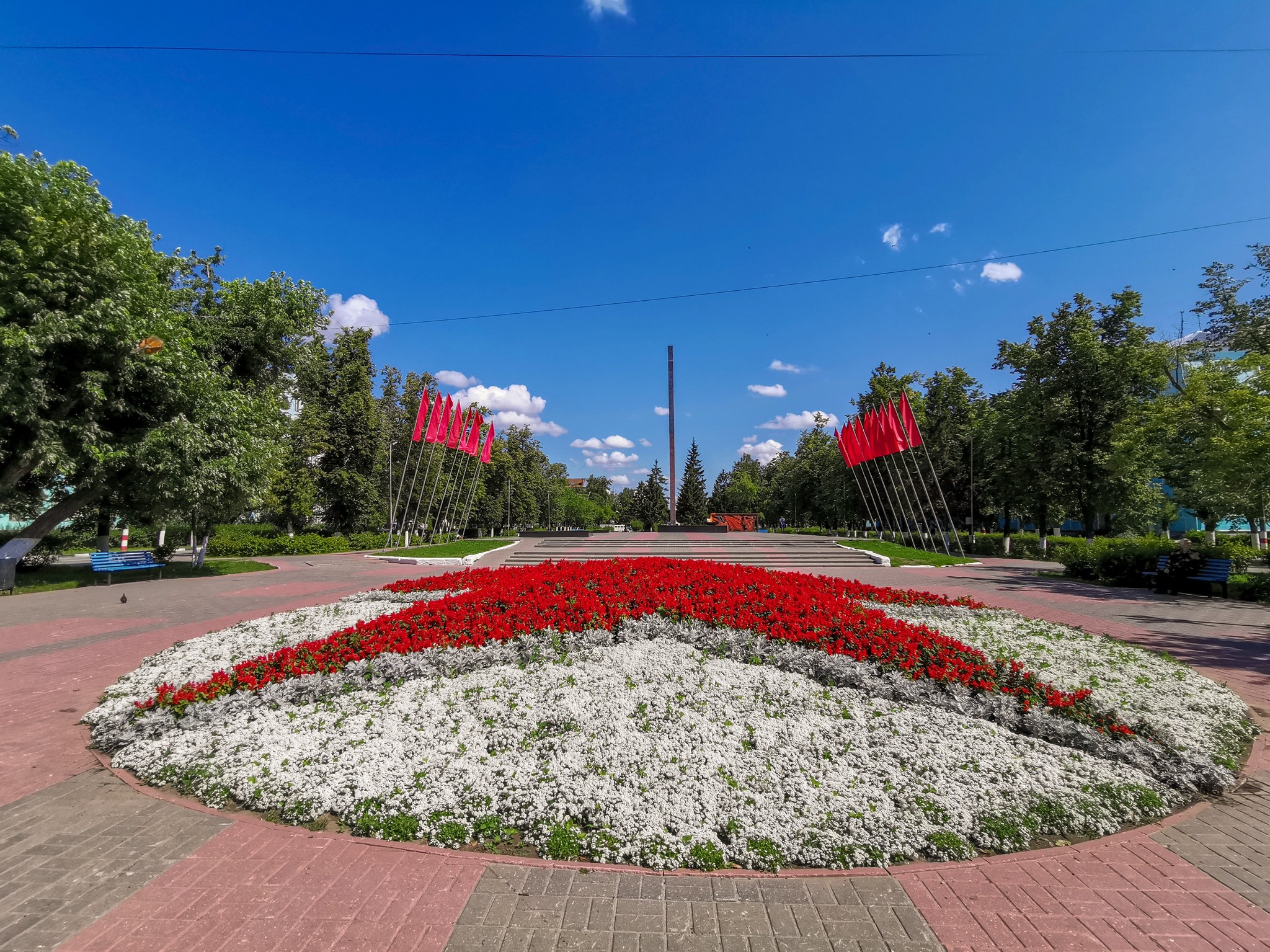 Велопрогулка - Моё, Дзержинск, Мобильная фотография, Памятник, Герои, Длиннопост, Военная техника