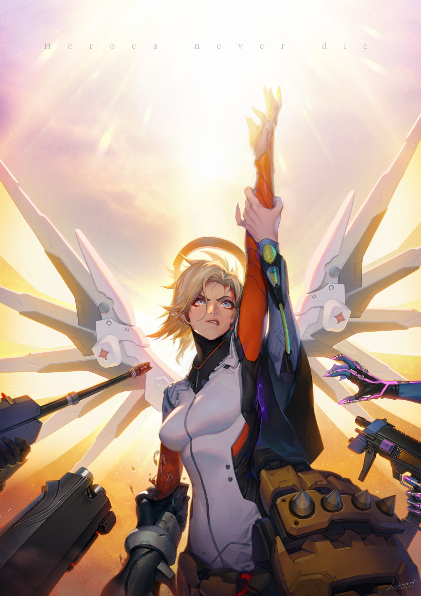 At any price - Overwatch, Mercy, Hichi