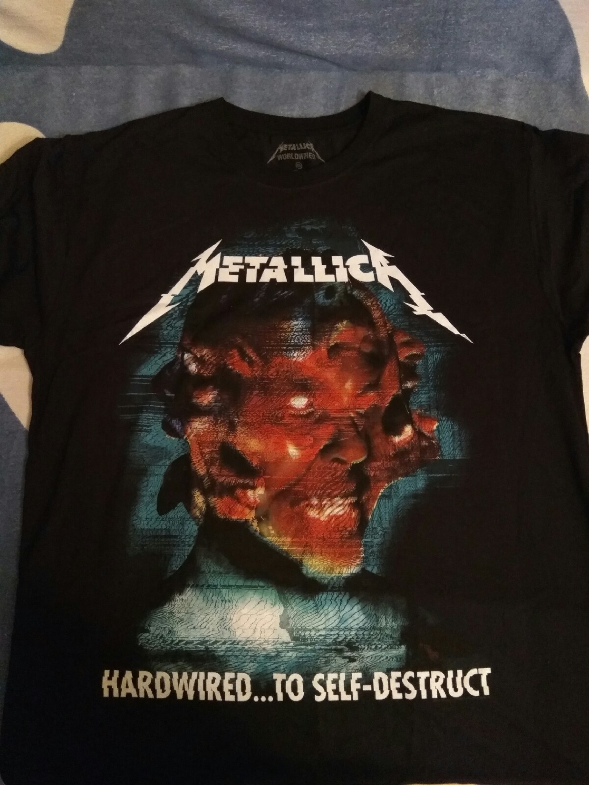 Changing METALLICA shirt - My, Metallica, Exchange, Merch, Metal, Longpost