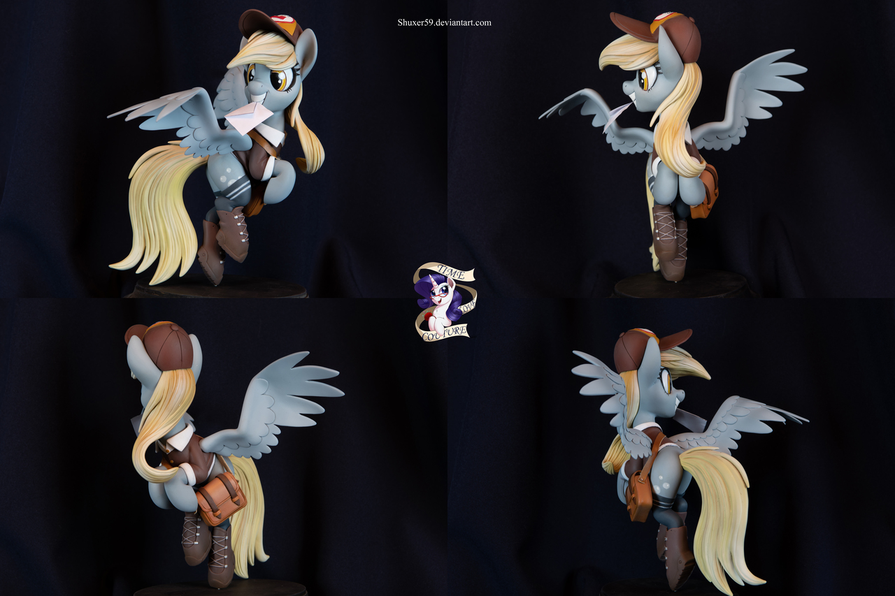 The Mailmare - My little pony, Derpy hooves, Figurine, Ncmares, Shuxer59, Figurines