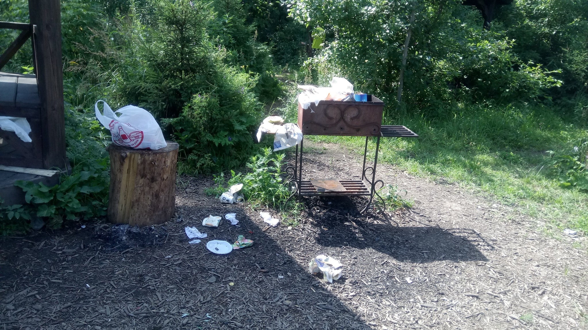 Well, my! - My, Nature, Relaxation, Garbage, Disgusting, Bombanulo