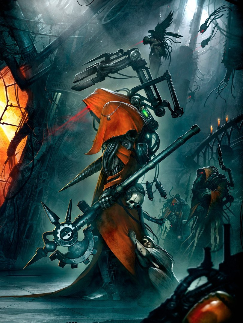 Glory to the Omnissiah! - Warhammer 40k, Wh Art, Art, Adeptus Mechanicus, Longpost, A selection