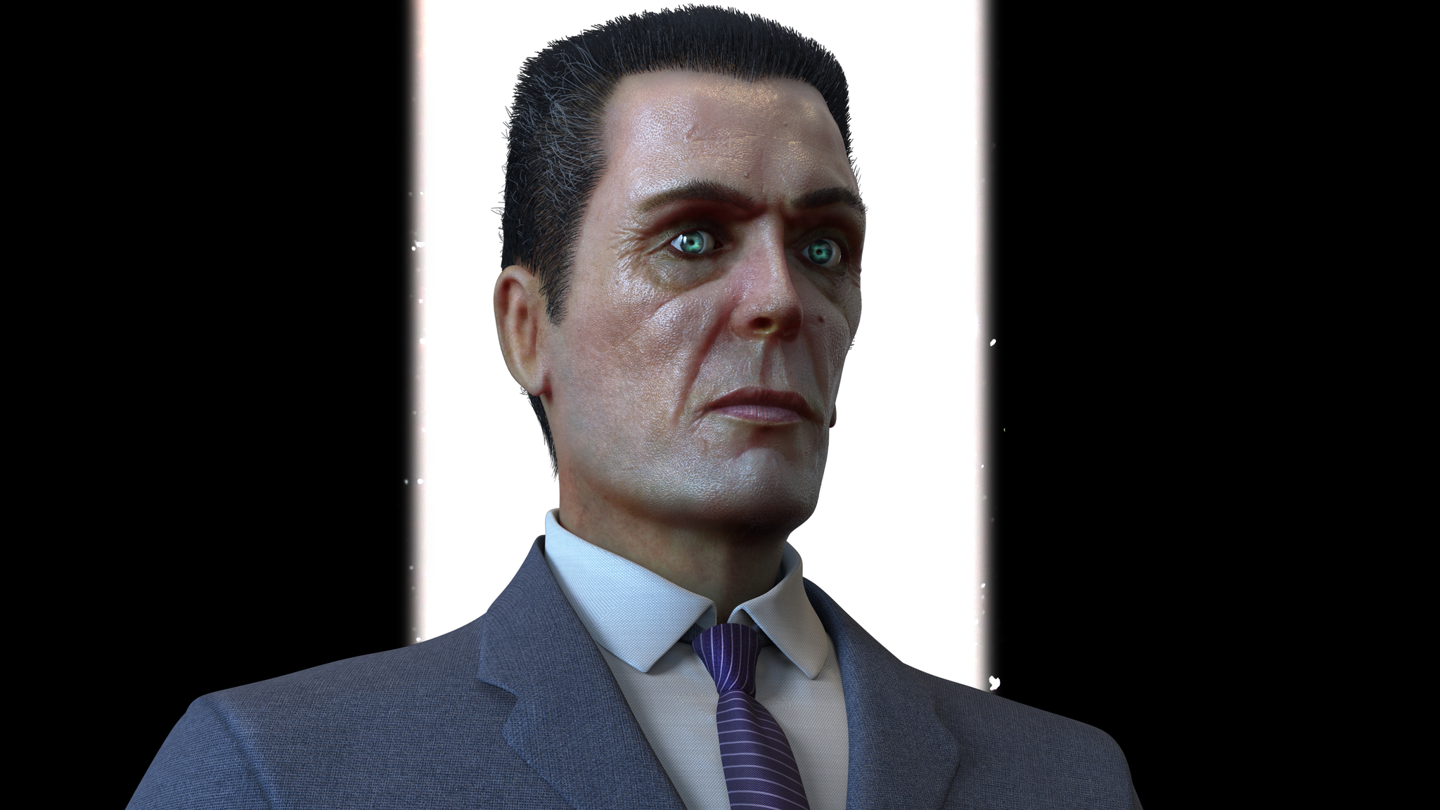 Half Life Alyx: Gman 3d Model