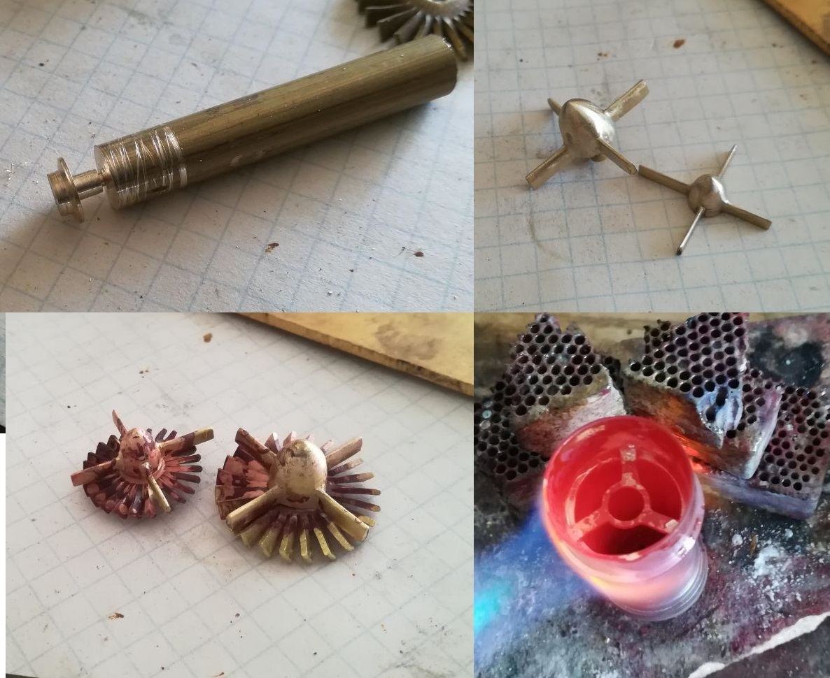 Photo report Reactive - My, Flash drives, Steampunk, Needlework with process, Engine, Turbine, Longpost