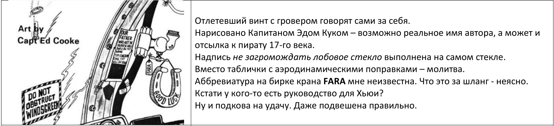 Разбор карикатуры вертолетчика - Авиация, Вертолет, Карикатура, Профессиональный юмор, Разбор, Длиннопост