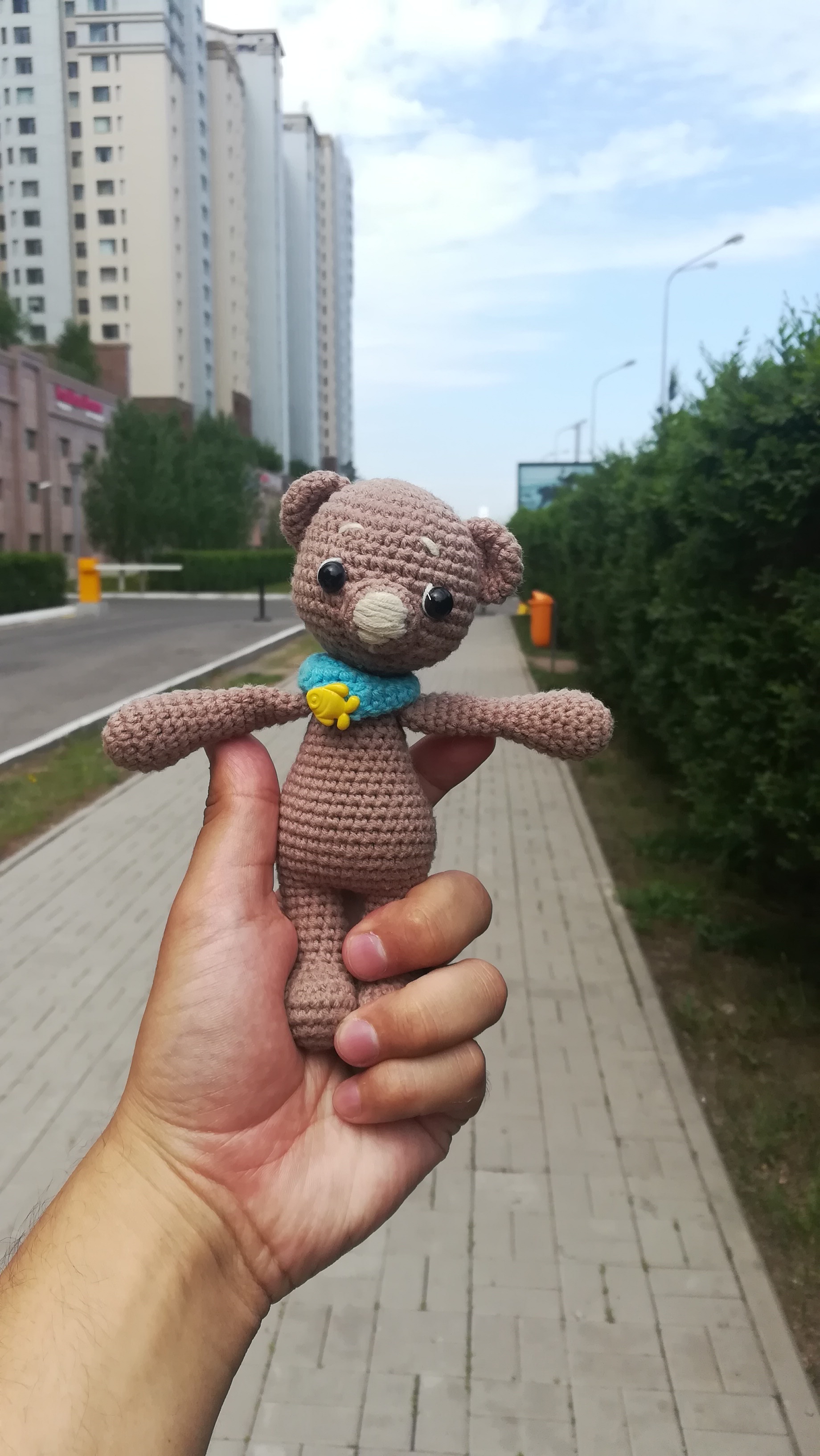 Need a talisman (friend) on the road - Knitted toys, Handmade, Saint Petersburg, Moscow, Longpost