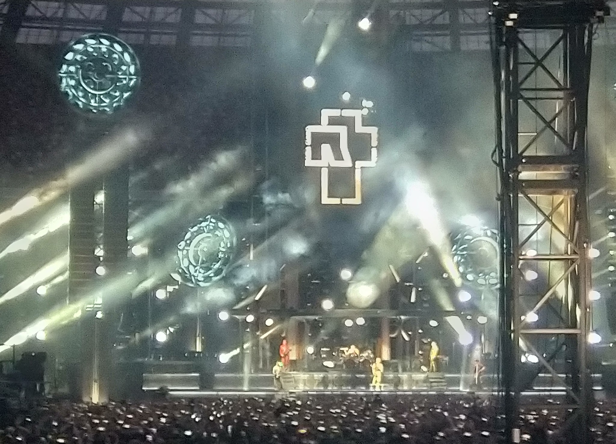 Rammstein in Luzhniki - My, Rammstein, Moscow, Luzhniki, Concert, Video, Longpost