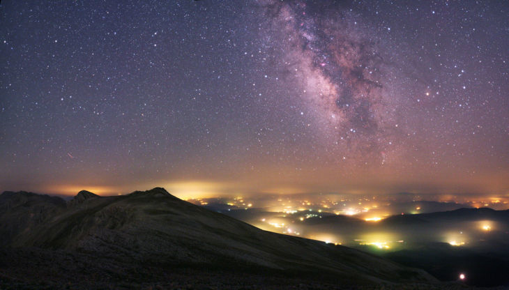 The Milky Way Galaxy - amazing pictures from different points of the Earth - Galaxy, Milky Way, The photo, Longpost