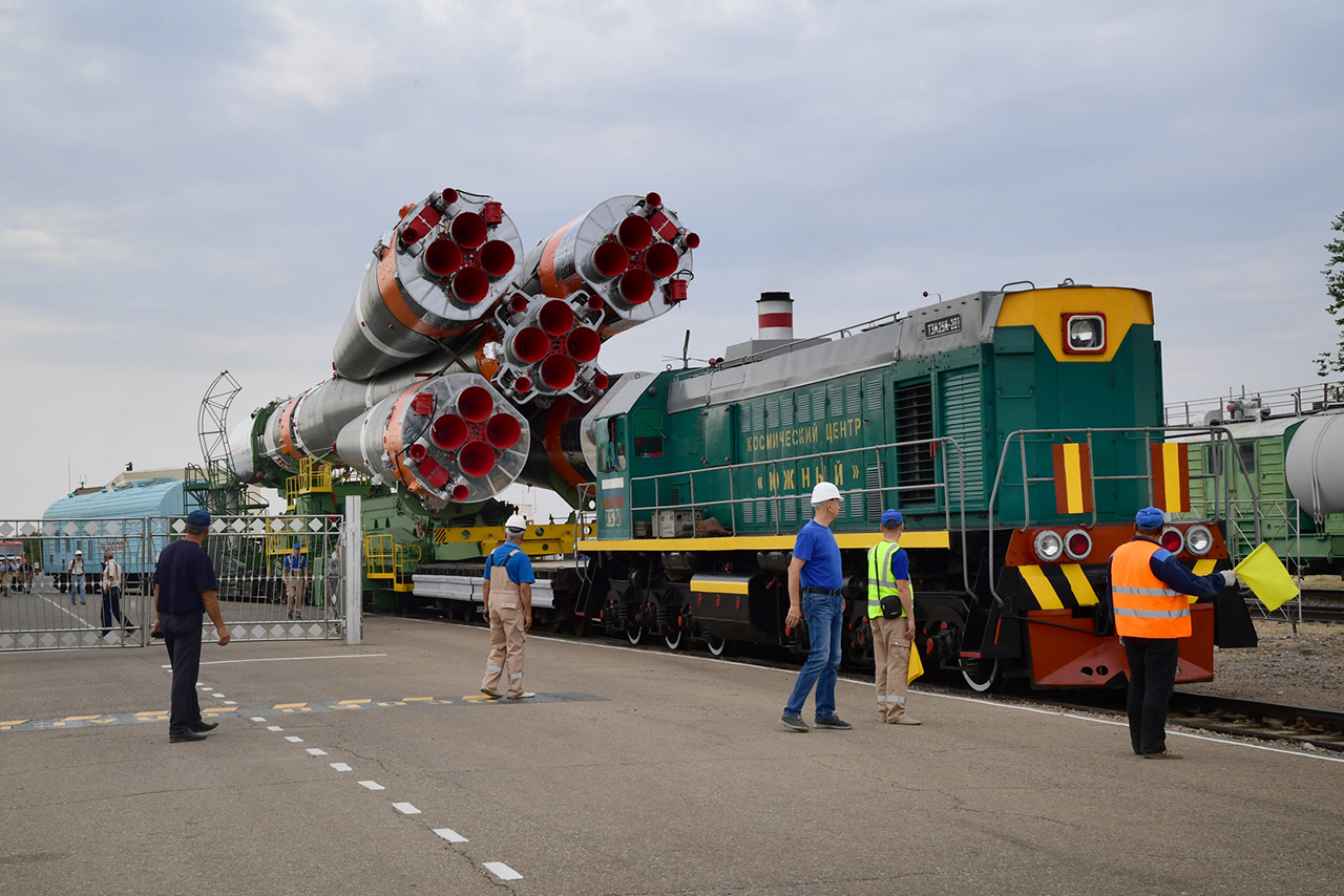 Space truck Progress again broke the record - Rocket, Running, Roscosmos, Progress, Baikonur, Video, Longpost, news