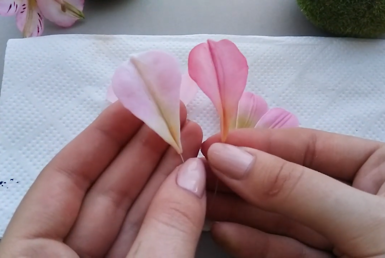 How do I make flowers? - My, Cold porcelain, Handmade, Needlework with process, Lesson, Лепка, Flowers, Video, Longpost