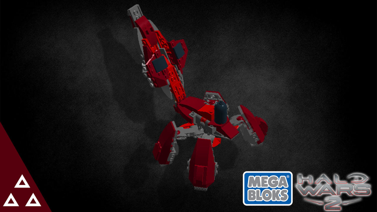 Lego (MegaBloks) Halo wars 2  Banished Locust (Саранча) - Моё, LEGO, Halo, Halo Wars 2, Megabloks, Игры, Робот, Видеоигра, Конструктор, Длиннопост