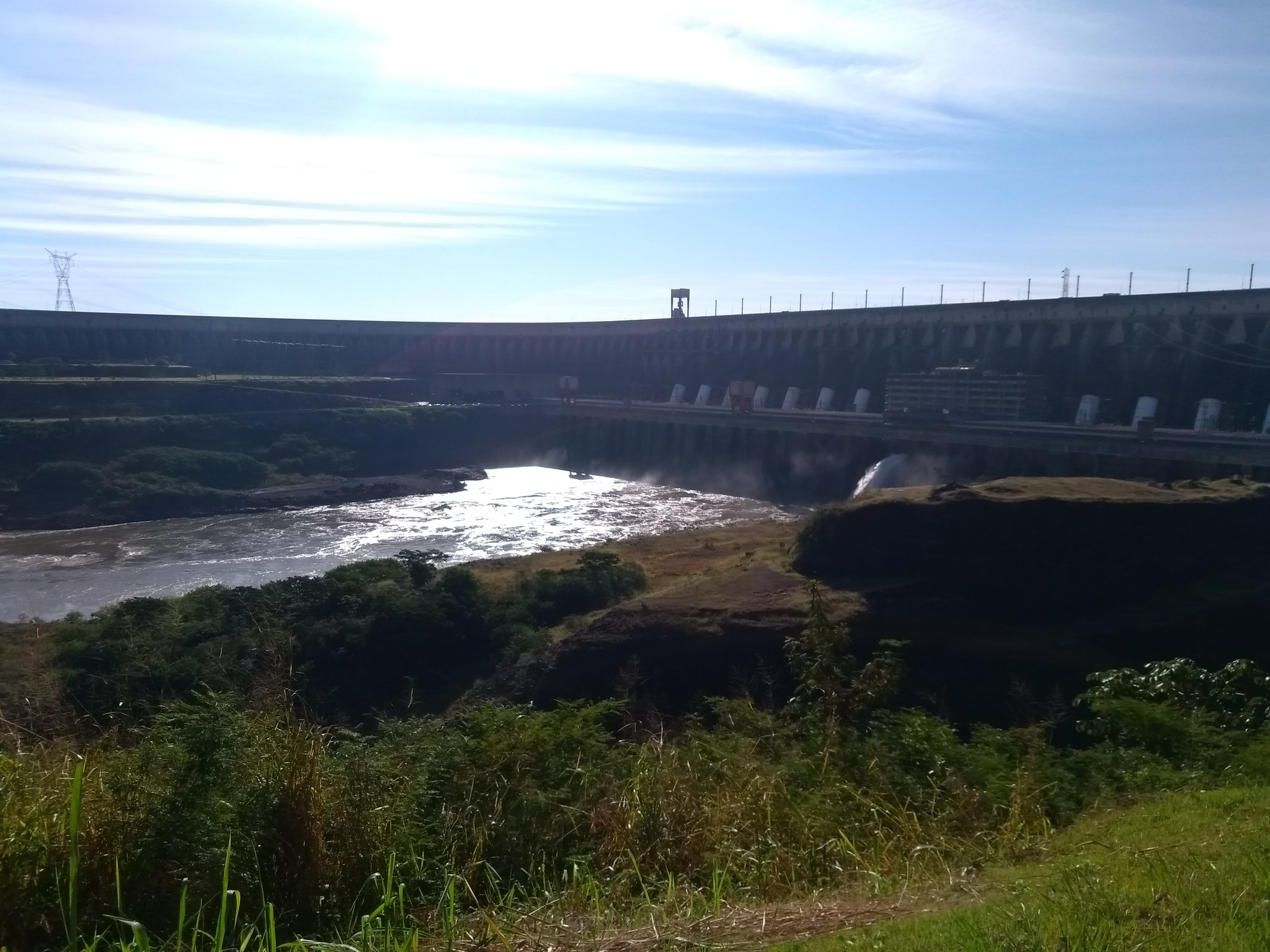 Itaipu. - My, Paraguay, Dam, Travels, Longpost