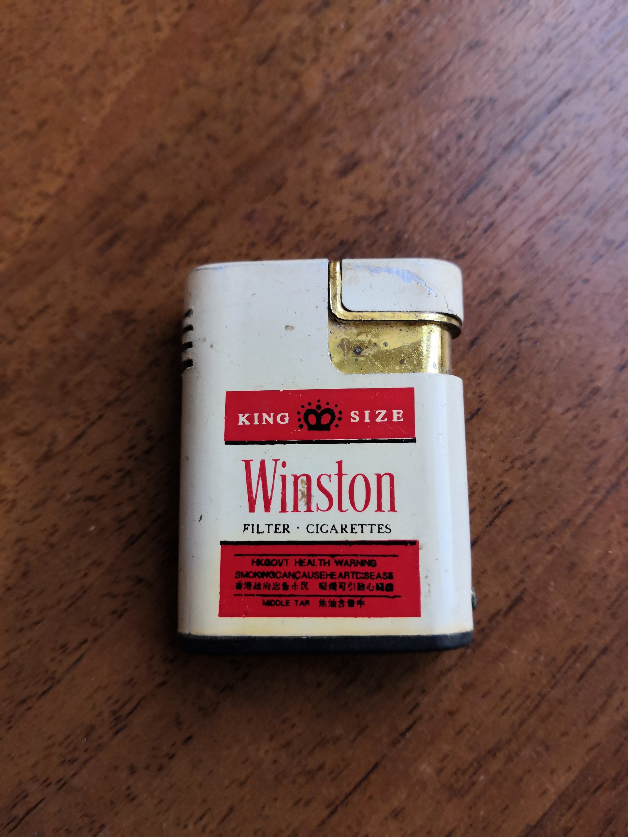 King size you say? - My, Winston, Lighter, The size, Longpost