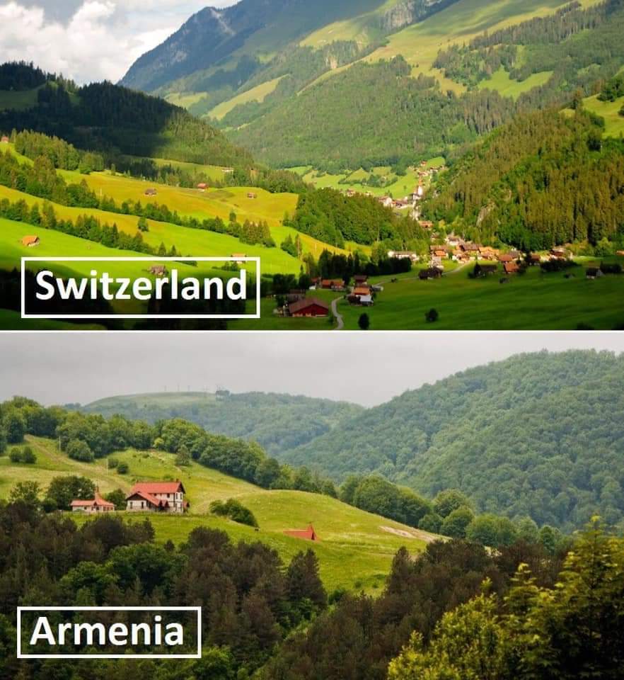 Beautiful Armenia - Armenia, Comparison, Longpost