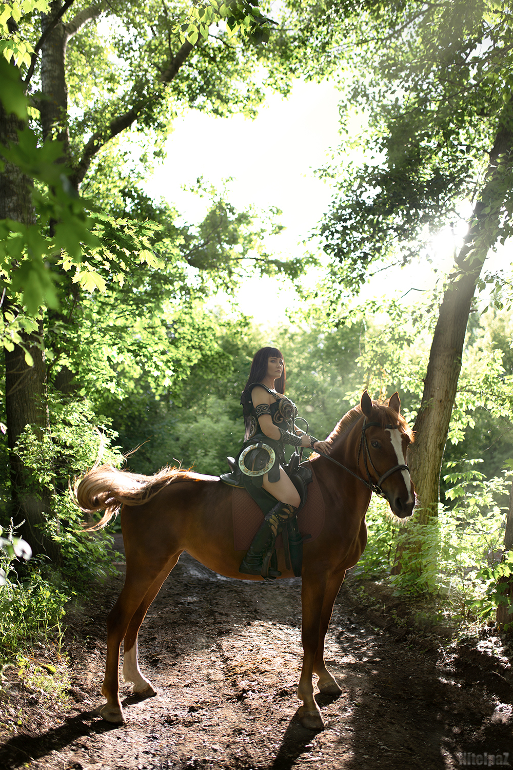 Xena Warrior Princess - Cosplay - My, Cosplay, Xena - the Queen of Warriors, Russian cosplay, Serials, Longpost, The photo