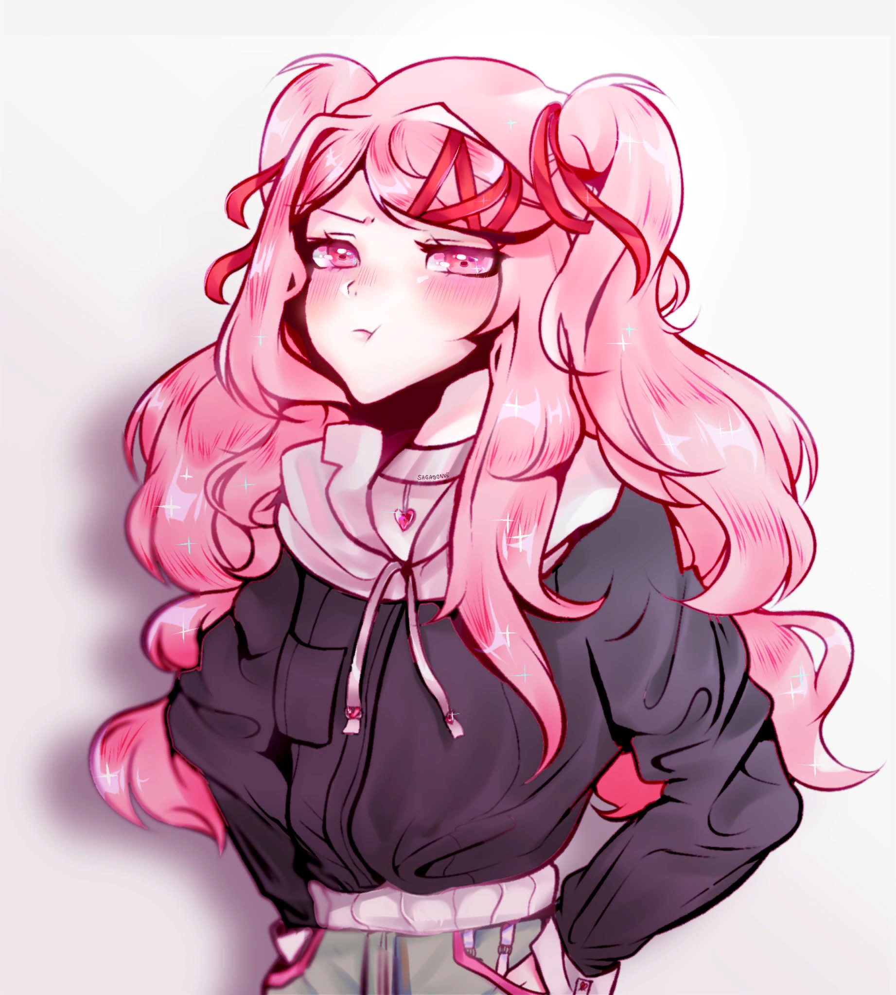 Natsuki With Long Wavy Hair Pikabu In this animation tutorial, i show my method for animating long wavy hair with fluid brush strokes, inspired by disney films such as pocahontas and also anime films like paprika. natsuki with long wavy hair pikabu