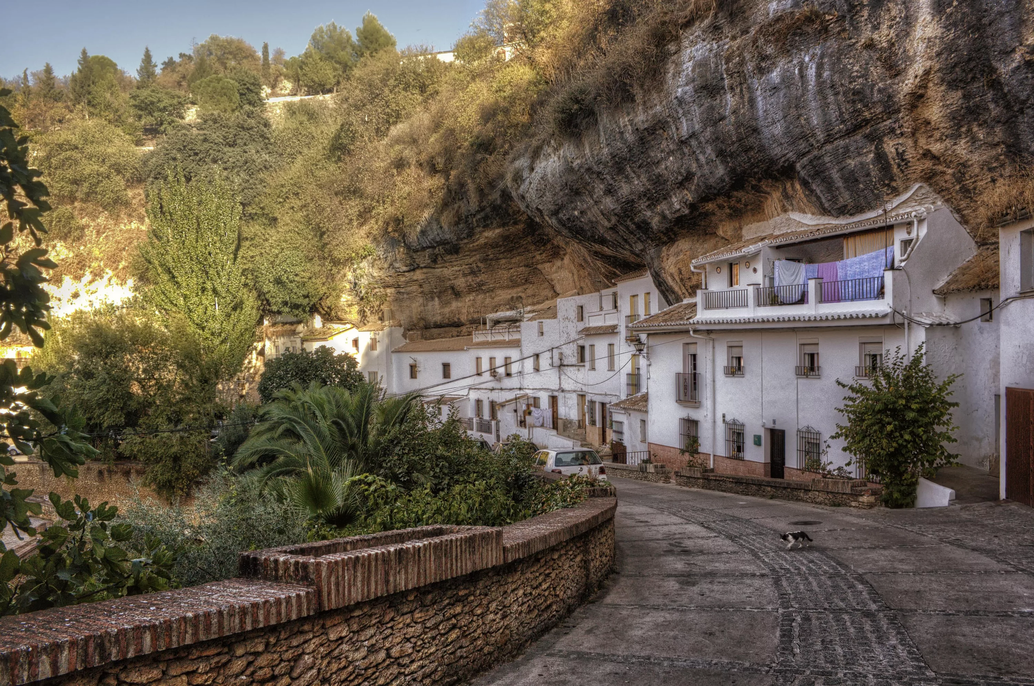 Setenil de las Bodegas in Cadiz, Spain. - Tourism, Town, The rocks, The photo, Longpost