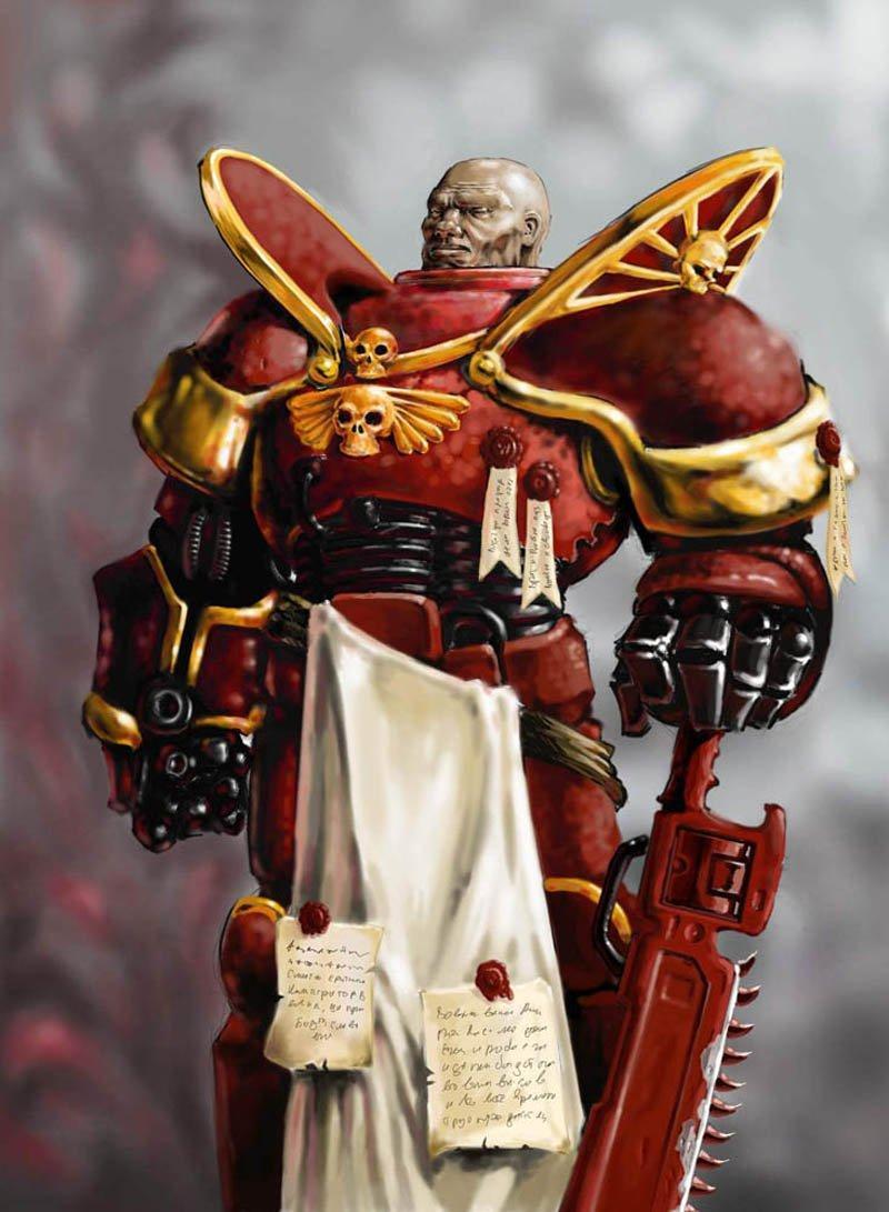 Blood Angels - Blood Angels, Adeptus Astartes, Warhammer 40k, Арт, Длиннопост