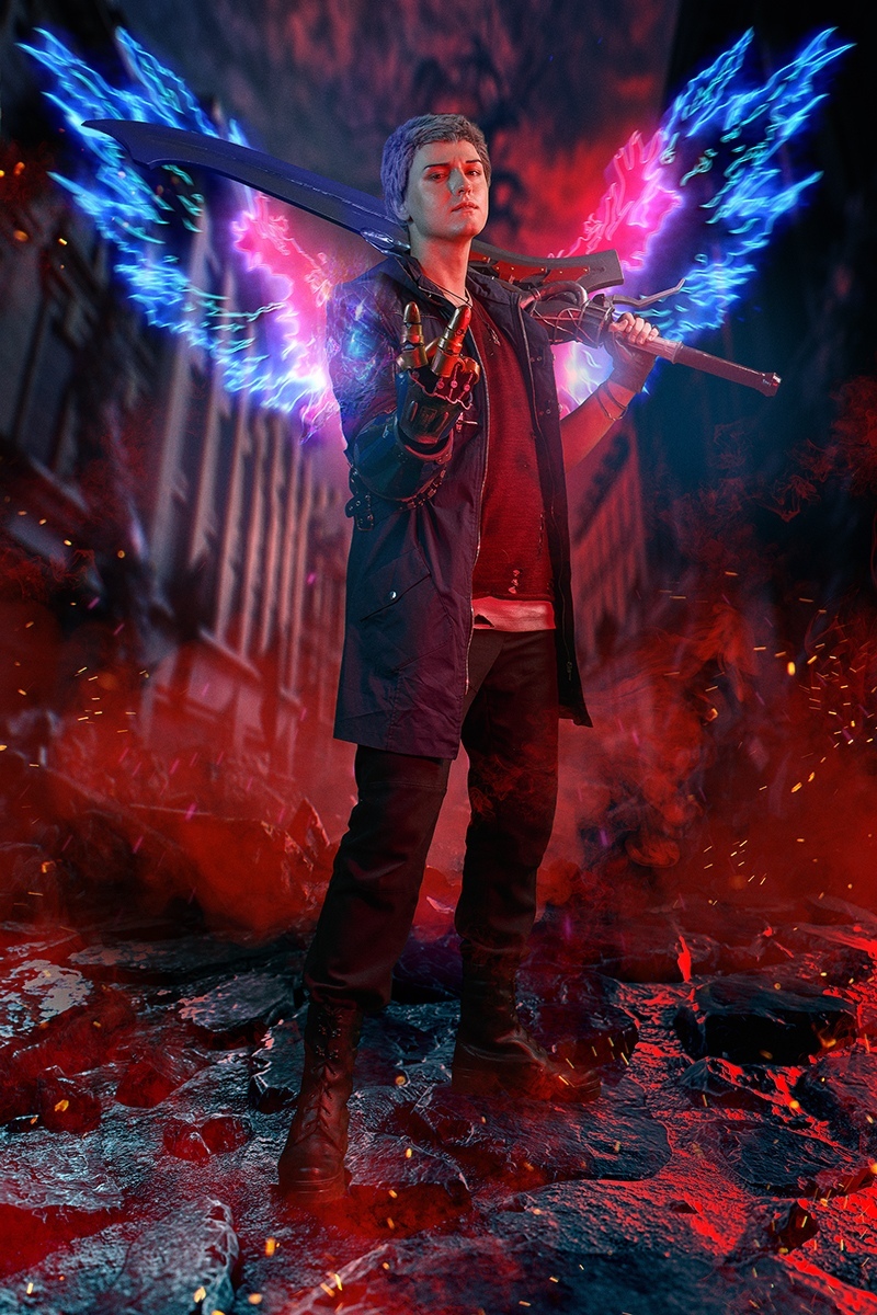 Devil May Cry 5 - Nero - Devil may cry, Nero, Dmc5, Cosplay, Longpost, Devil may cry 5