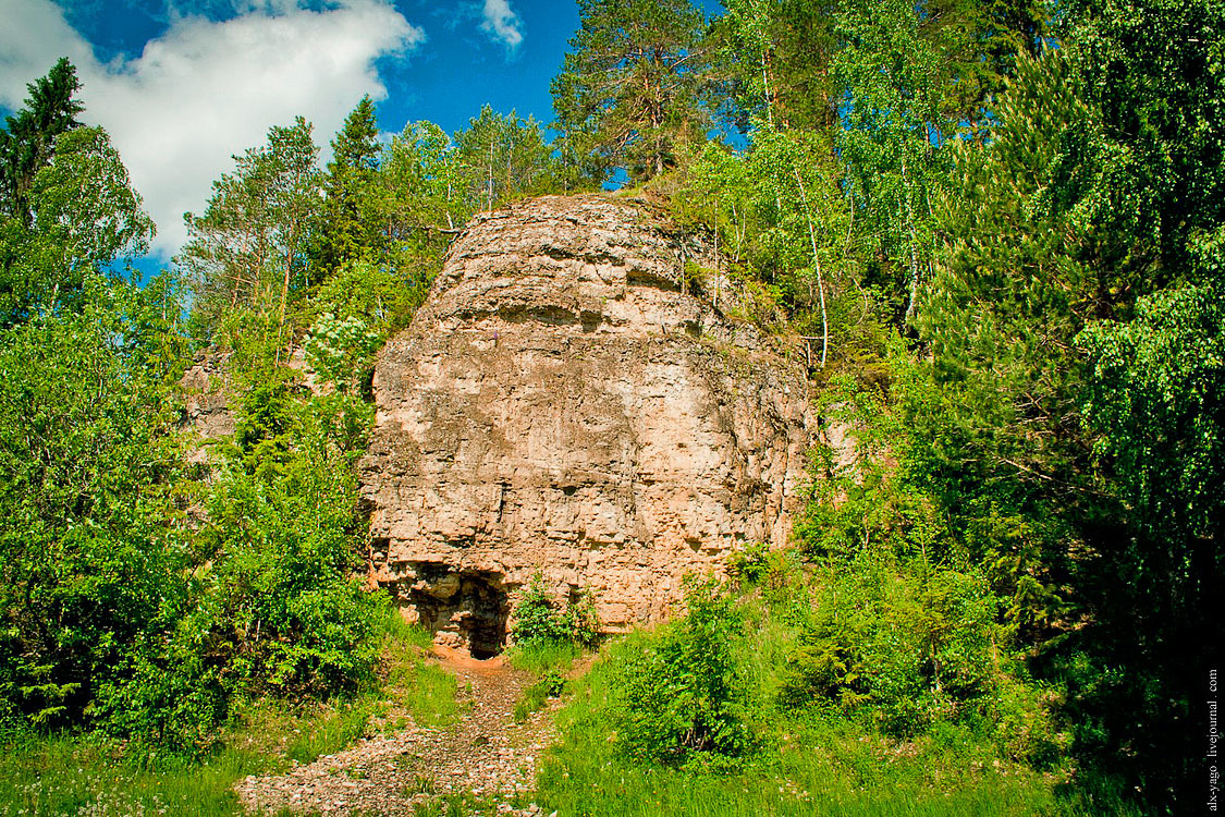 River Nemda. - My, Travels, Tourism, Water tourism, Kayak, The rocks, The photo, Longpost