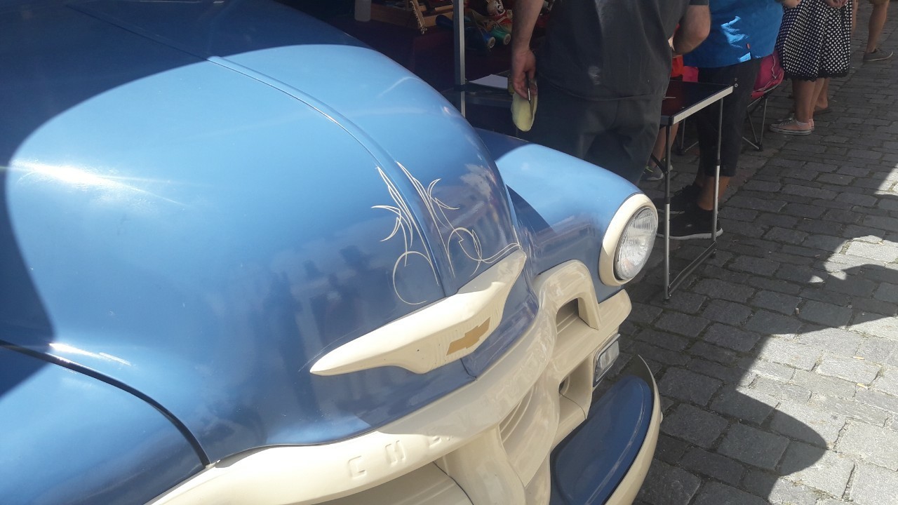 At the vintage car show in Germany... - Retro car, Germany, Exhibition, Longpost