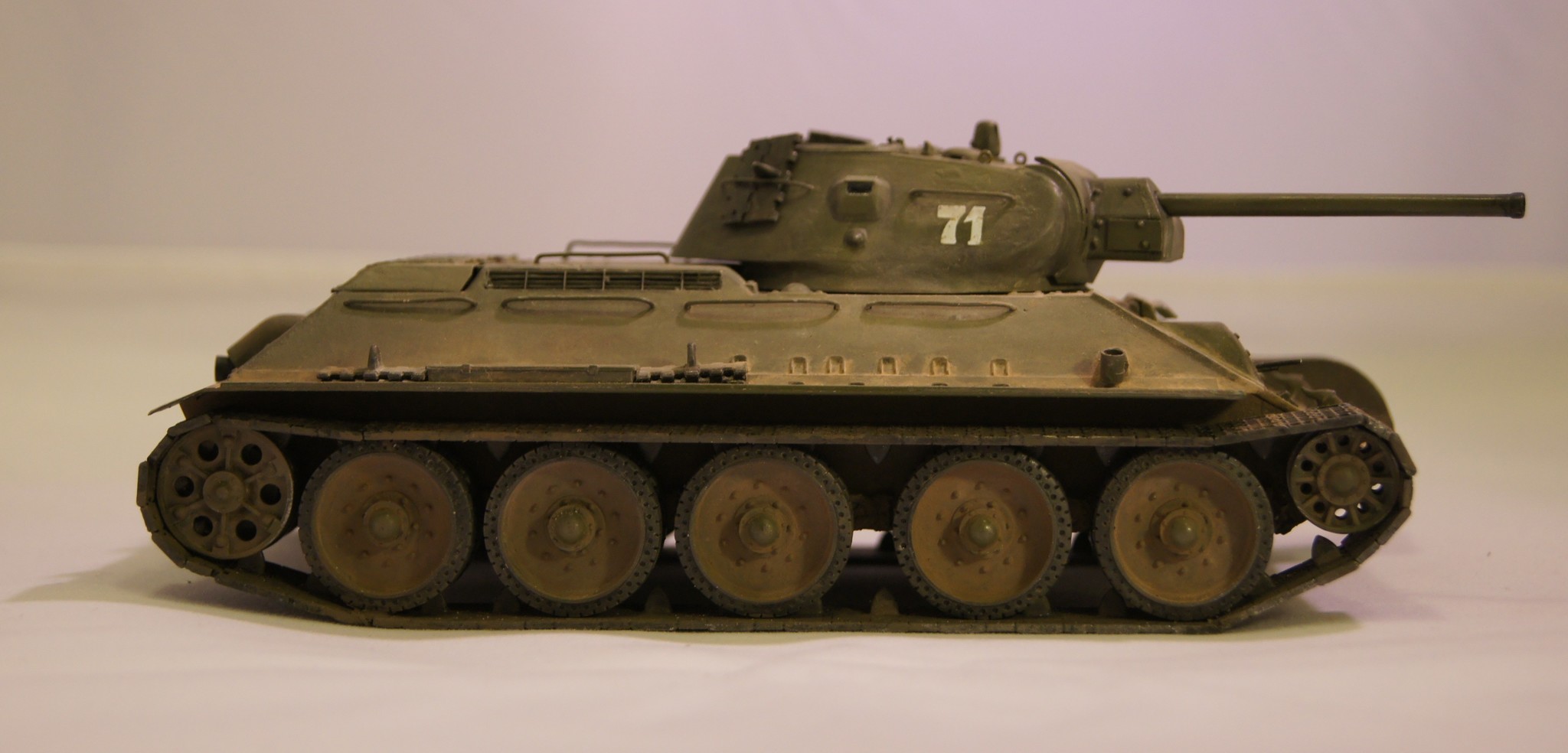 T-34/76 mod. 1942 - My, Stand modeling, T-34, Longpost