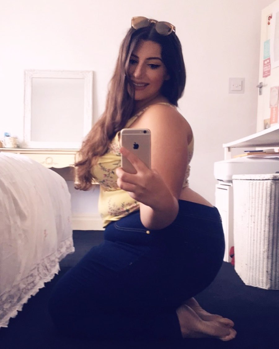 Plus-size model, Instagram blogger and body-positive activist Hansi Marchant - Girls, Female, Longpost, Excess weight, Plus size, Women, Fullness