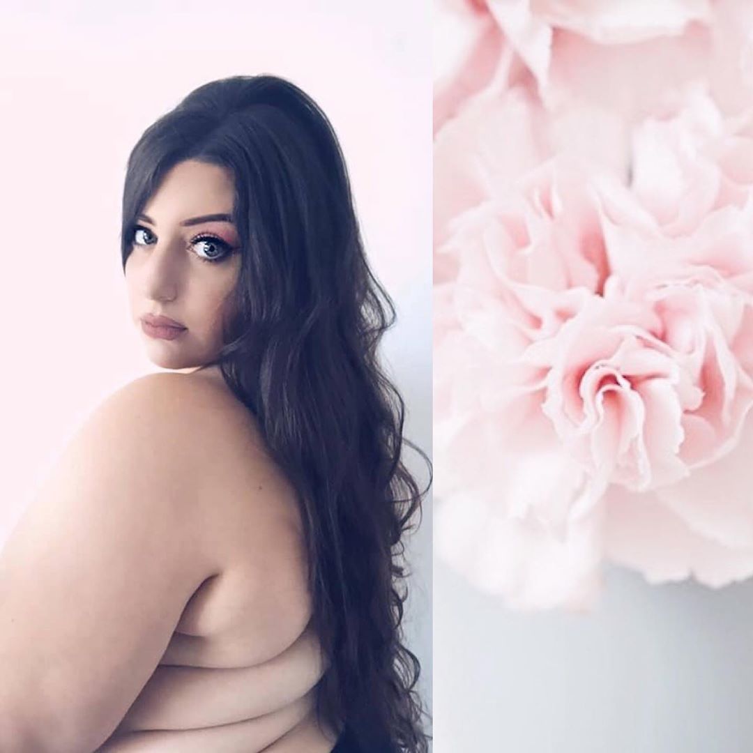 Plus-size model, Instagram blogger and body-positive activist Hansi Marchant - Girls, Female, Longpost, Excess weight, Plus size, Women, Fullness