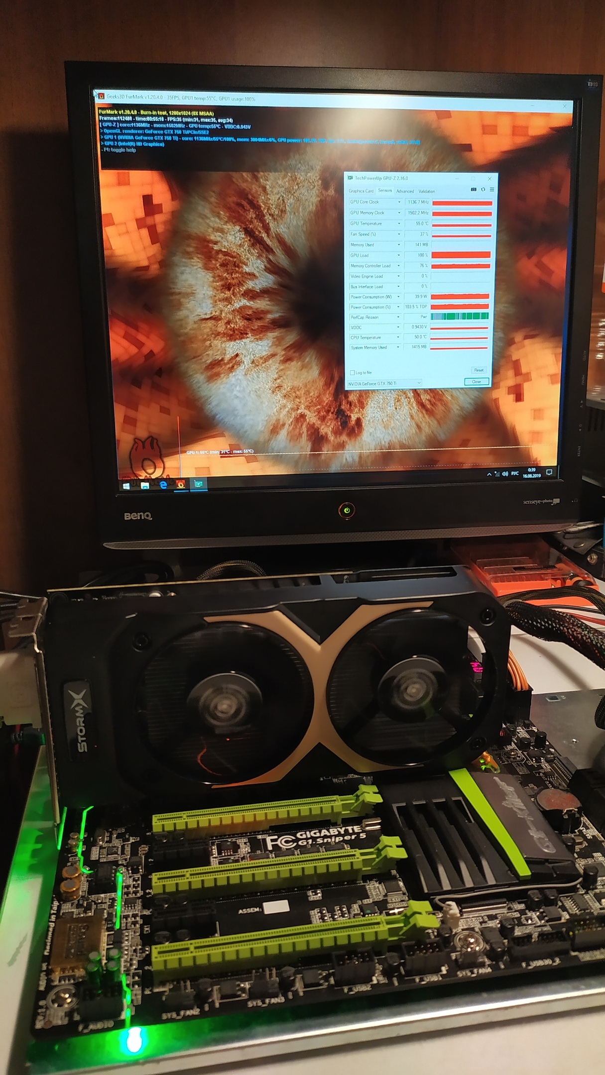 Palit gtx 750ti and downed boogers at the slot - My, Video card, Repair, Longpost