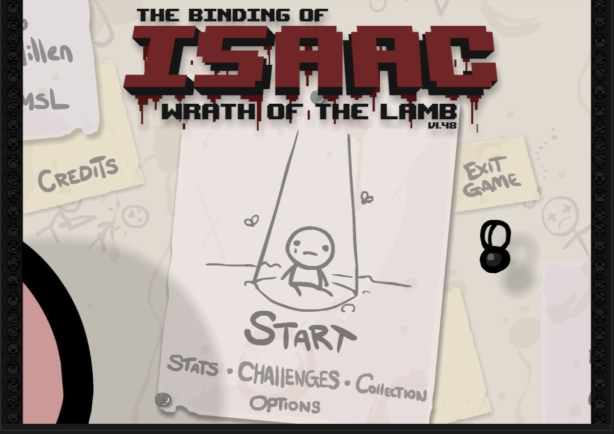 Современные таймкиллеры #2 - браузерный флэш-порт Binding of Isaac - Таймкиллер, The Binding of Isaac, Браузерные игры, Онлайн-Игры, Гифка, Длиннопост