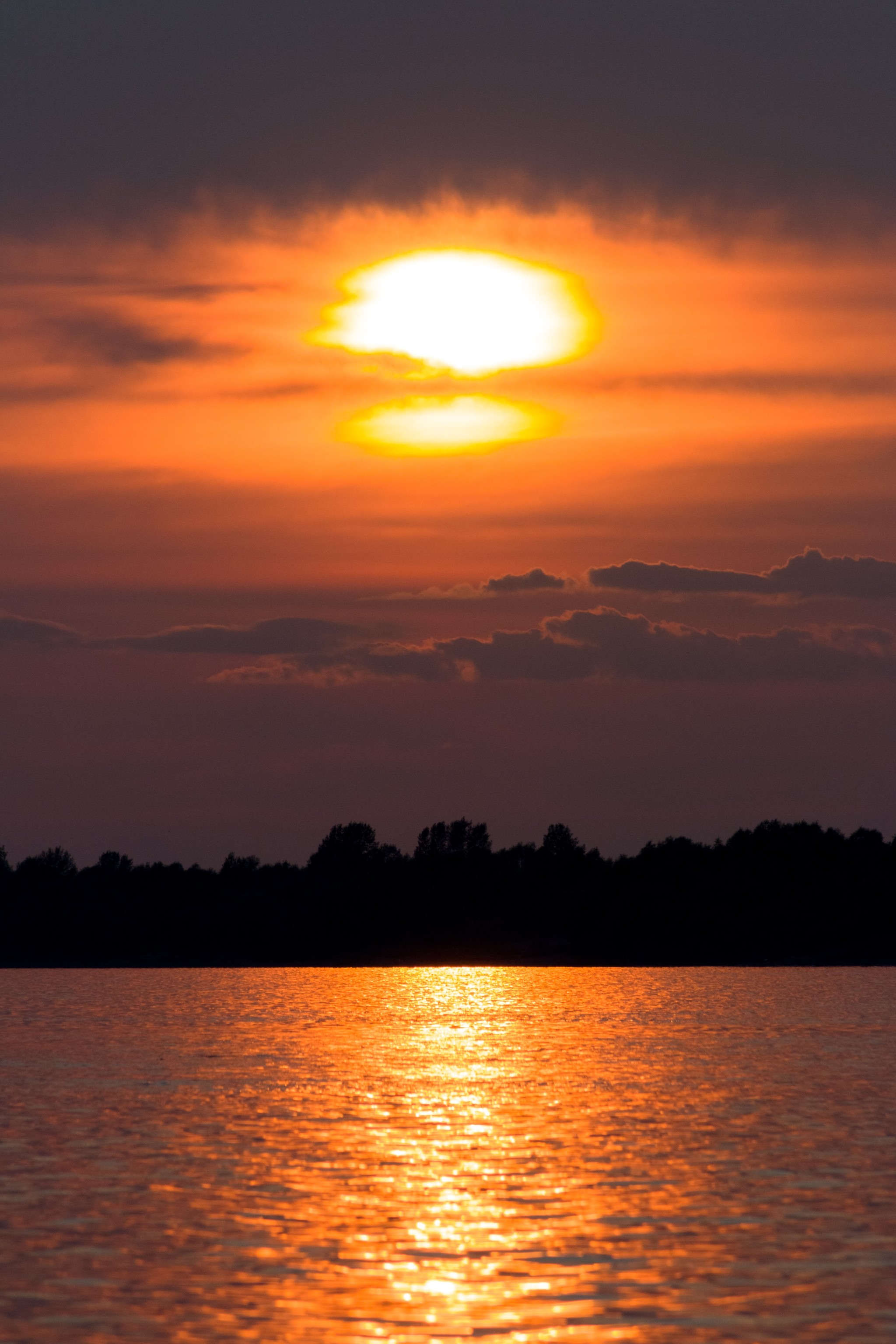 Another day has passed... - My, Beginning photographer, Sunset, I want criticism, River, Longpost