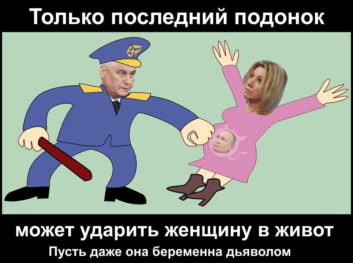 Only the last bastard can hit a woman in the stomach - My, Moscow, Policeman, Hit, Female, Stomach, Sergei Sobyanin, Moscow City Duma, Protest, Police, Women