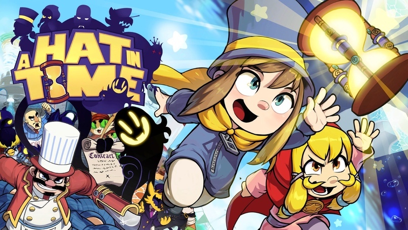 Обзор игры «A Hat in Time» - Моё, A hat in Time, Платформер, Игры, Обзор, Длиннопост, Видео, Гифка