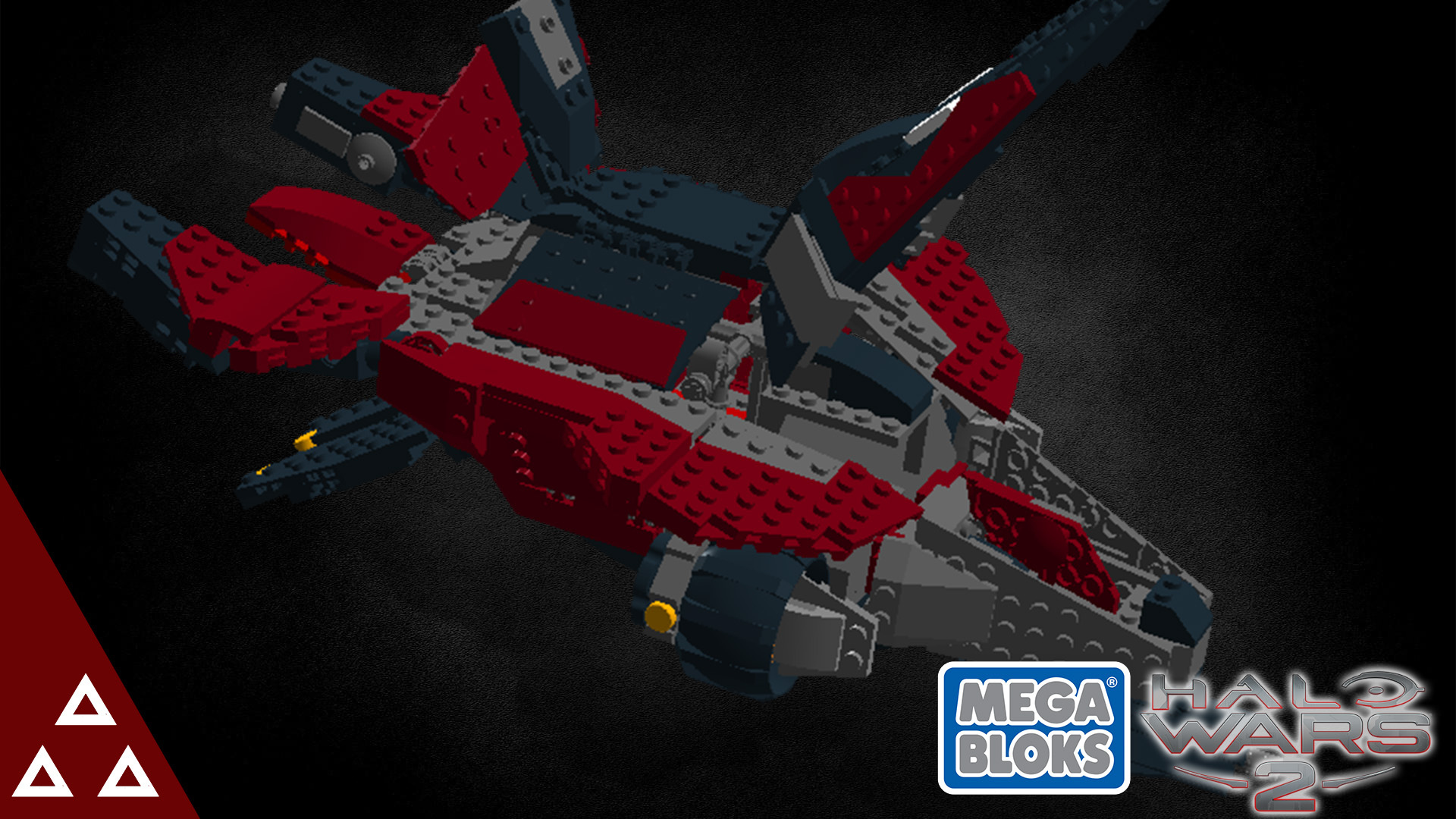 MegaBloks (Lego) Banished Phantom Halo Wars 2 (Лего фантом изгнанников) - Моё, LEGO, Mega Blocks, Halo, Halo Wars 2, Игры, Видеоигра, Конструктор, Фантом, Длиннопост